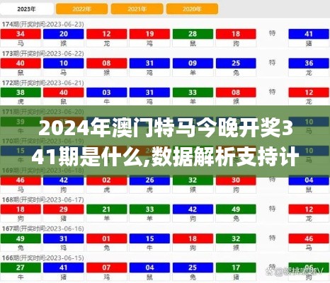2024年澳门特马今晚开奖341期是什么,数据解析支持计划_T4.237