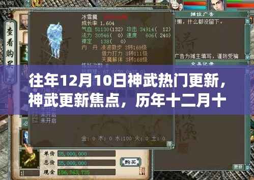 历年十二月十日神武更新深度解读,焦点内容与热门更新盘点