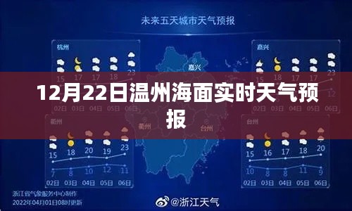 温州海面实时天气预报(12月22日)